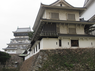 小倉城内から望む景色